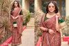 Ganga 51 By 5d Designer Simmer Chiffon Saree Wholesale Suppliers In Mumbai